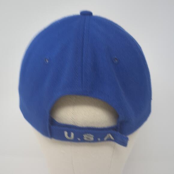 Chicago U.S.A Strapback Baseball Cap Blue One Size Adjustable Embroidered - Picture 6 of 8